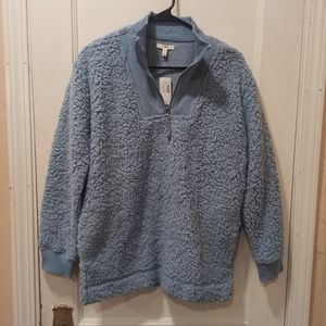 NWT Maurices women's Teddy Sherpa Sweatshirt. Size small